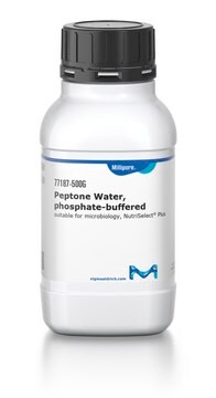 محیط کشت پپتون واتر , کد مرک 107228 , Buffered Peptone Water